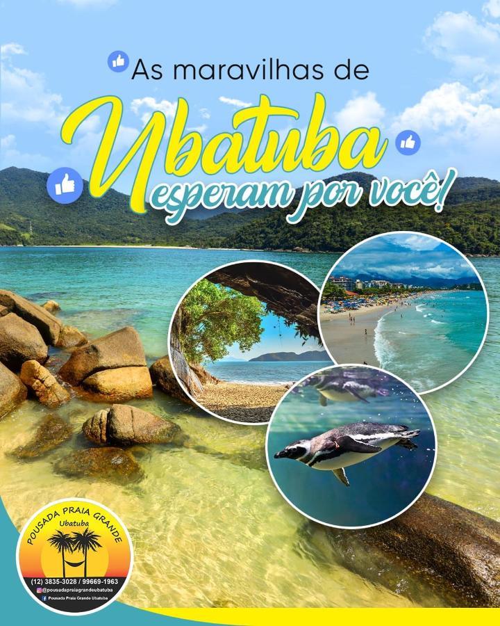 Pousada Praia Grande Ubatuba Dış mekan fotoğraf